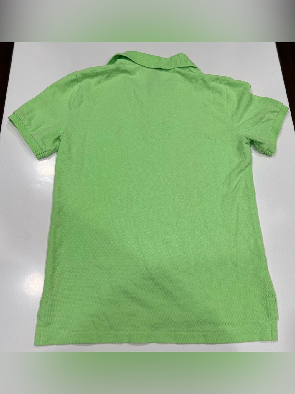Polo by Ralph Lauren Classic Fit Boys Mint/ lime Green Polo Shirt small (8) - Picture 3 of 5